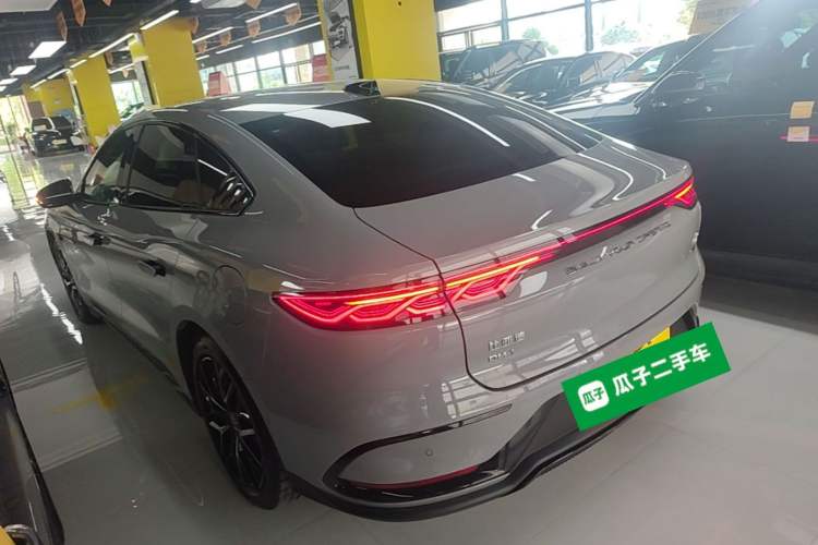 Used BYD Han 2025 DM-i 125KM LiDAR-Powered Intelligent Driving Model Rear Left 45 Deg