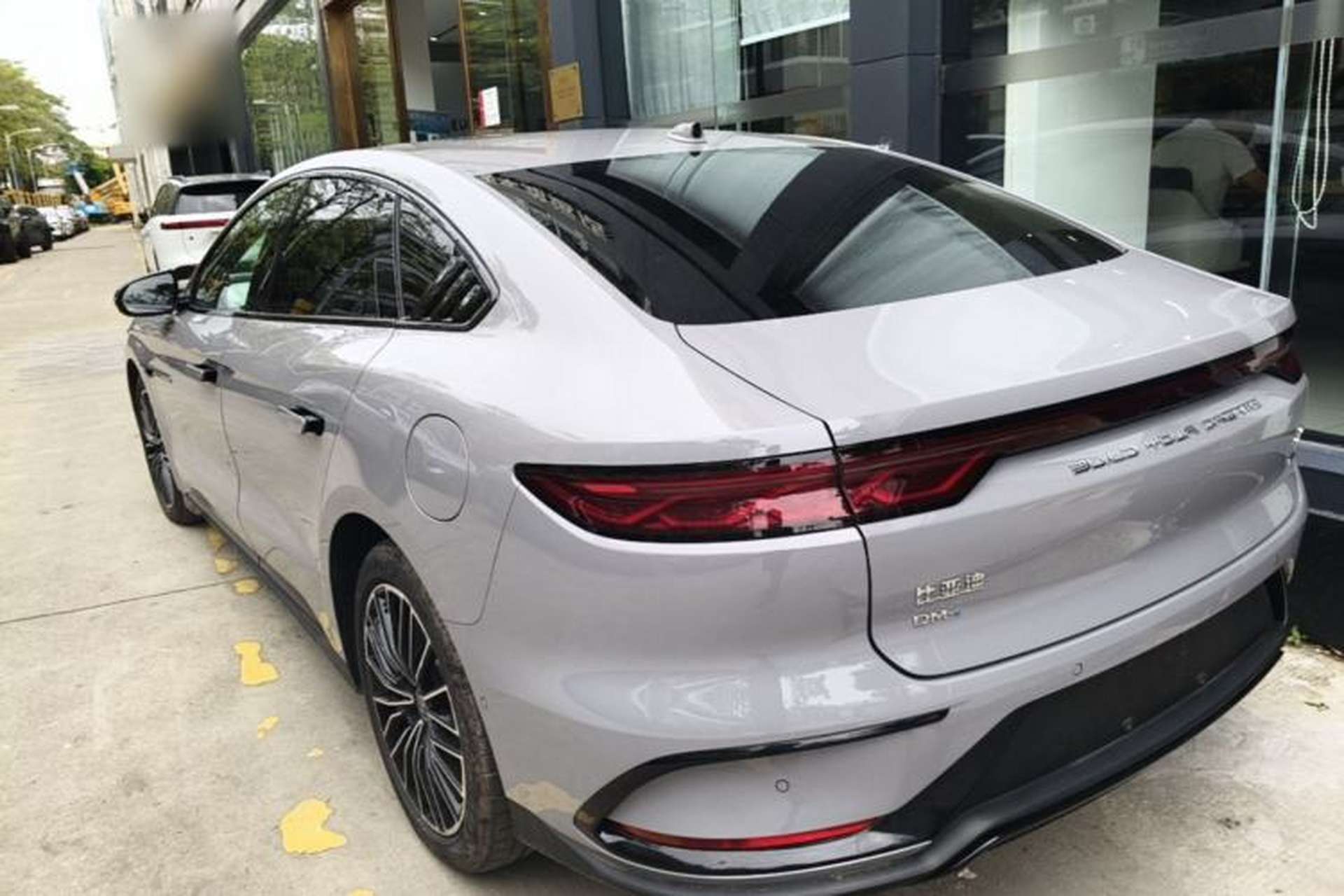 Used BYD Han 2025 DM-i Intelligent Driving Edition 125KM LiDAR Flagship Model Rear Left 45 Deg