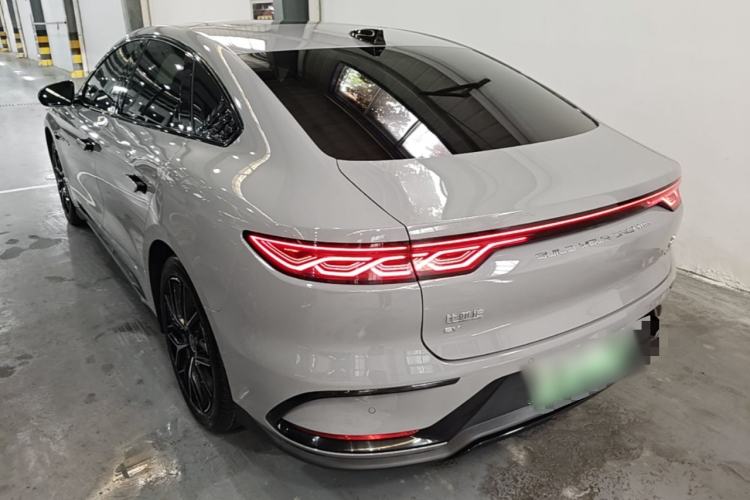 Used BYD Han 2025 EV Intelligent Driving Version 506KM Prestige Model Rear Left 45 Deg