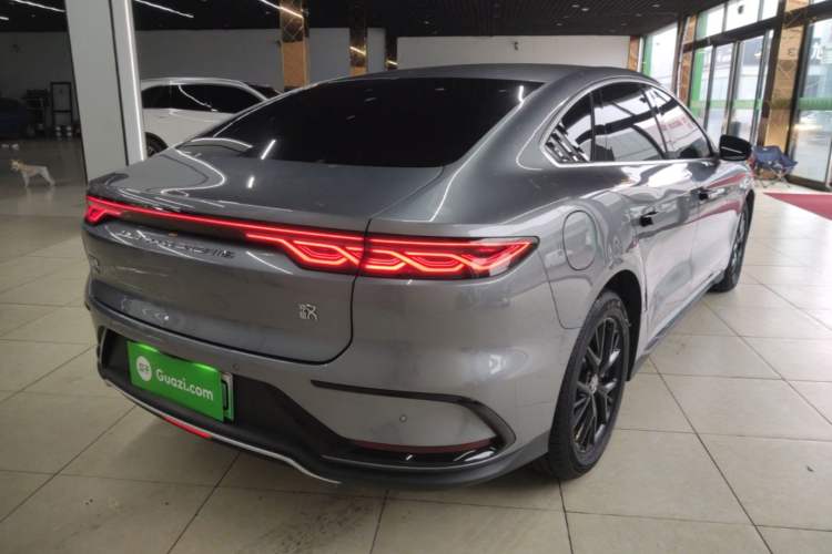 Used BYD Han 2025 DM-i 125KM Comfort Model Rear Right 45 Deg
