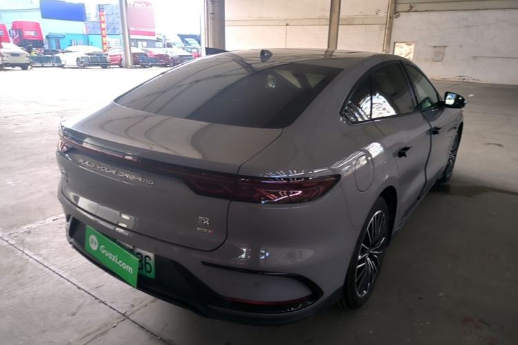 Used BYD Han 2025 DM-i Intelligent Driving Edition 125KM LiDAR Flagship Model Rear Right 45 Deg