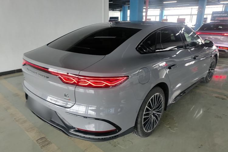 Used BYD Han 2025 DM-i Intelligent Driving Edition 125KM LiDAR Flagship Model Rear Right 45 Deg