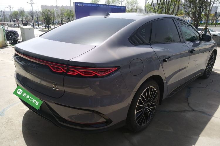Used BYD Han 2025 DM-i Intelligent Driving Edition 125KM LiDAR Flagship Model Rear Right 45 Deg
