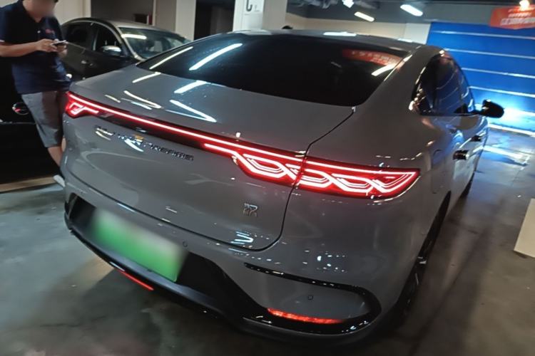 Used BYD Han 2025 DM-i 125KM Prestige Model Rear Right 45 Deg