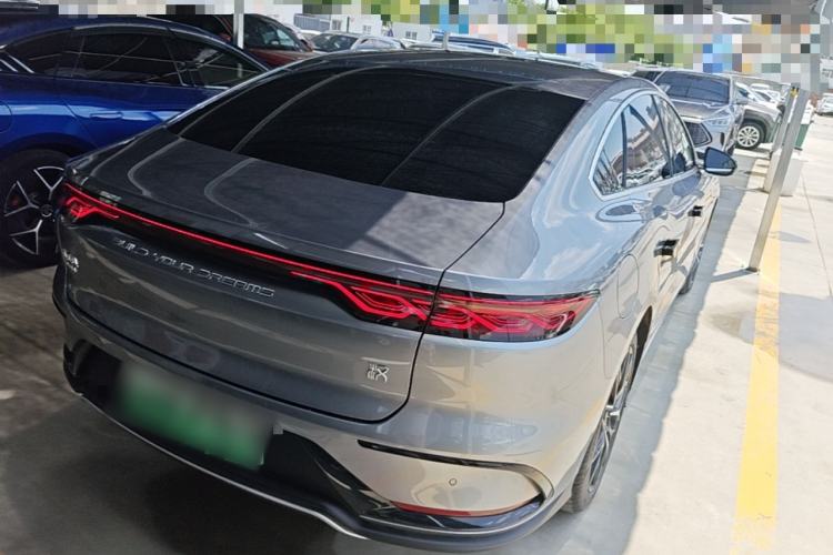 Used BYD Han 2025 DM-i 125KM Prestige Model Rear Right 45 Deg