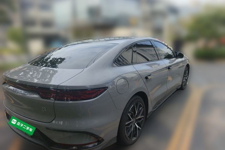 Used BYD Han 2025 DM-i Smart Drive 125KM Prestige Model Rear Right 45 Deg