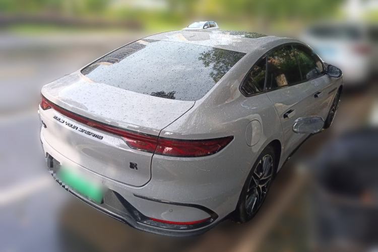 Used BYD Han 2025 EV 605KM Prestige Model Rear Right 45 Deg