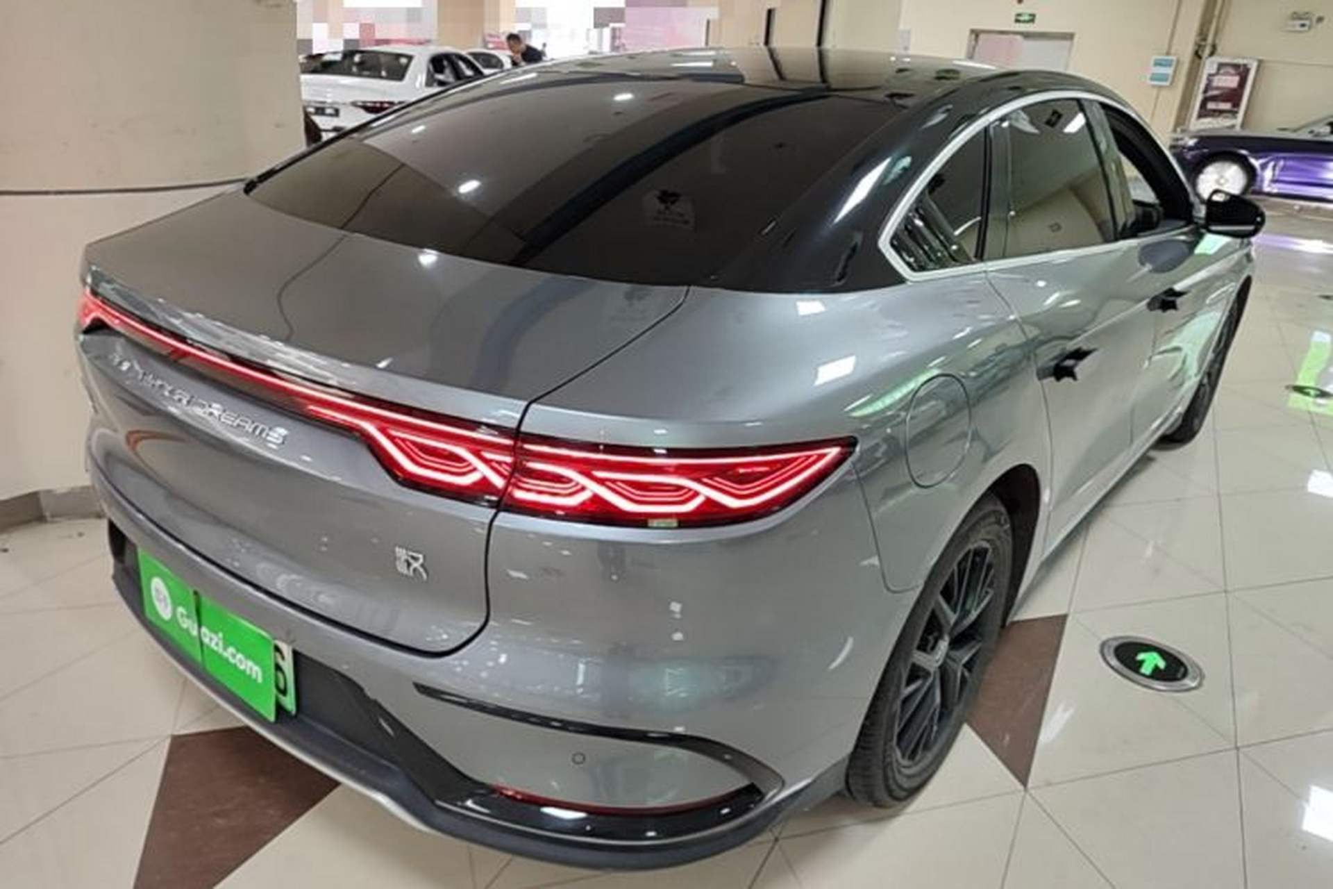Used BYD Han 2025 DM-i 125KM Comfort Model Rear Right 45 Deg