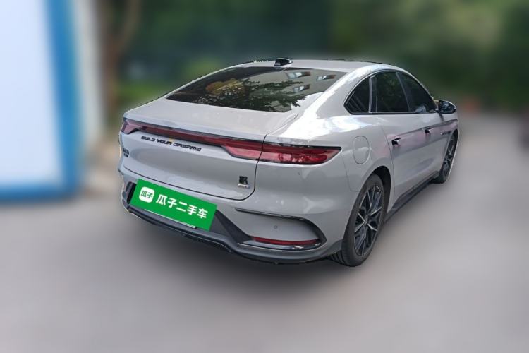 Used BYD Han 2025 DM-i Smart Drive 125KM Prestige Model Rear Right 45 Deg