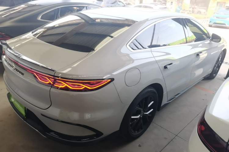 Used BYD Han 2025 DM-i 125KM Elite Model Rear Right 45 Deg