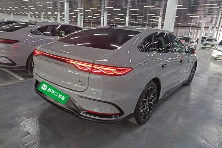 Used BYD Han 2025 DM-i 125KM LiDAR-Powered Intelligent Driving Model Rear Right 45 Deg