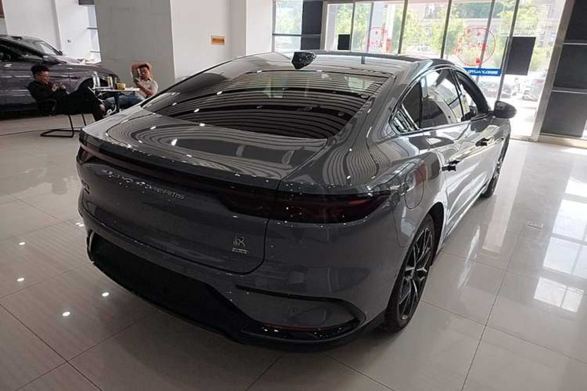Used BYD Han 2025 DM-i Intelligent Driving Edition 125KM Prestige Model Rear Right 45 Deg