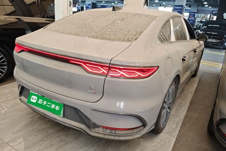 Used BYD Han 2025 DM-i Intelligent Driving Edition 125KM Prestige Model Rear Right 45 Deg
