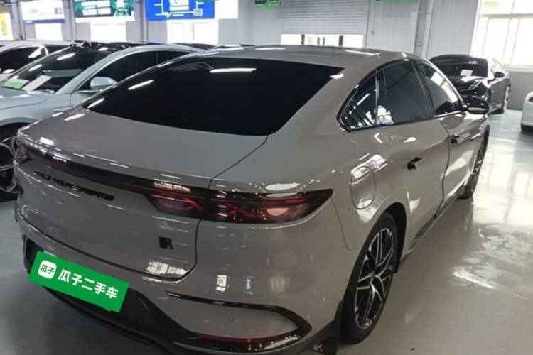 Used BYD Han 2025 EV Intelligent Driving Edition 605KM Prestige Model Rear Right 45 Deg