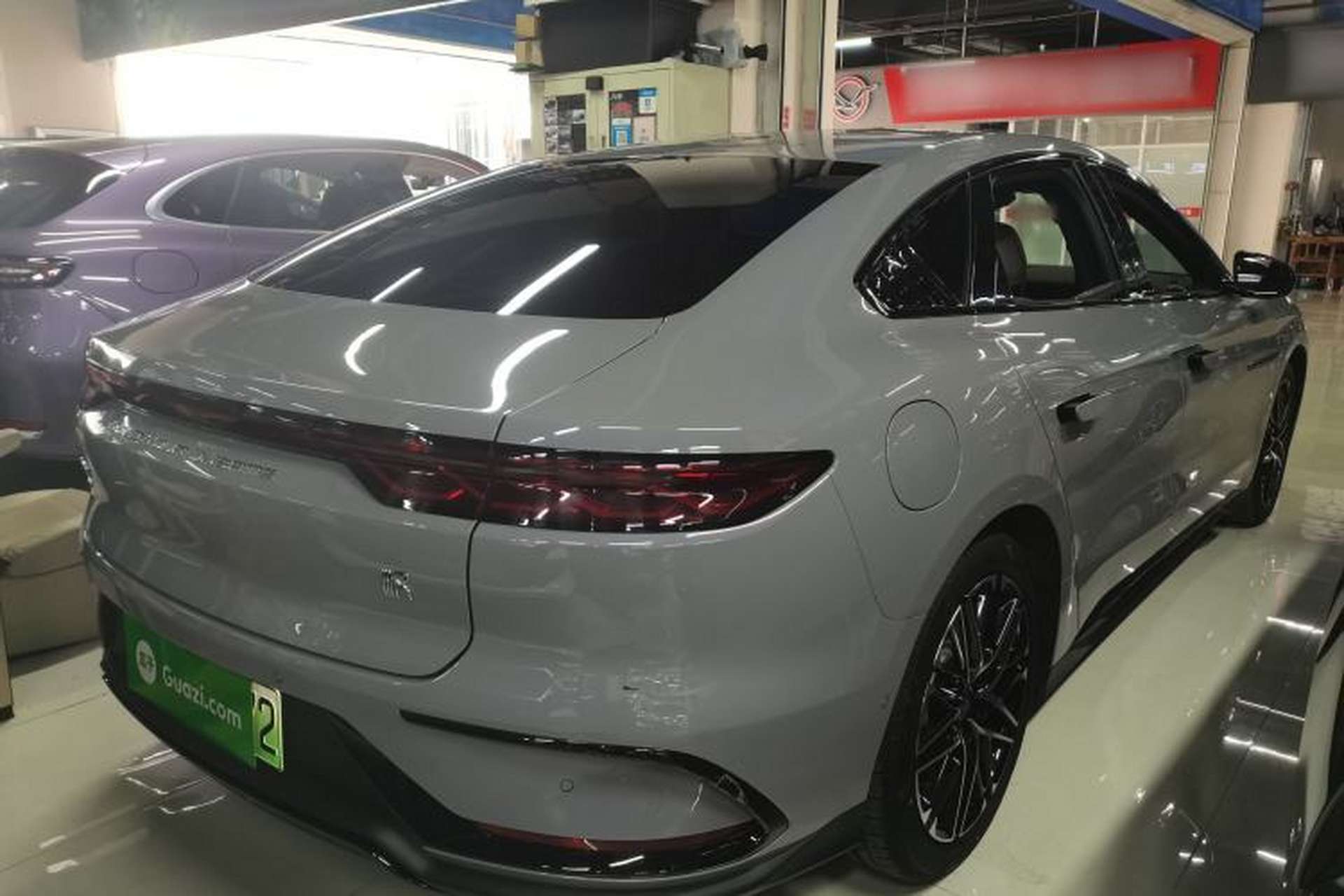 Used BYD Han 2025 EV 605KM Prestige Model Rear Right 45 Deg