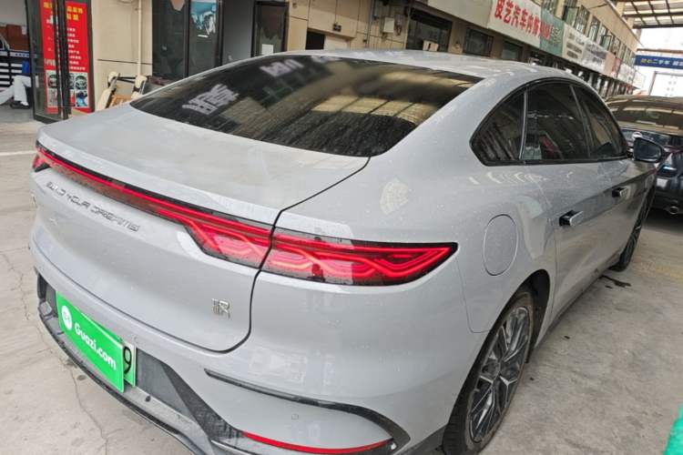 Used BYD Han 2025 DM-i 125KM Prestige Model Rear Right 45 Deg