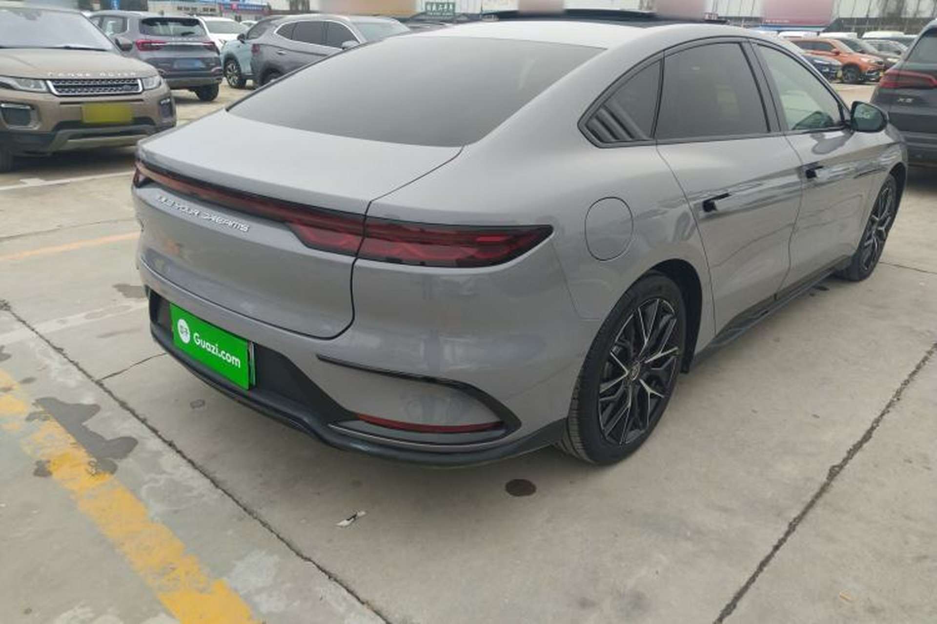 Used BYD Han 2025 EV 506KM Prestige Edition Rear Right 45 Deg