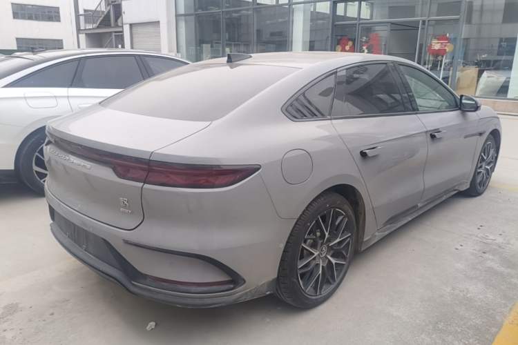 Used BYD Han 2025 DM-i Smart Drive 125KM Prestige Model Rear Right 45 Deg
