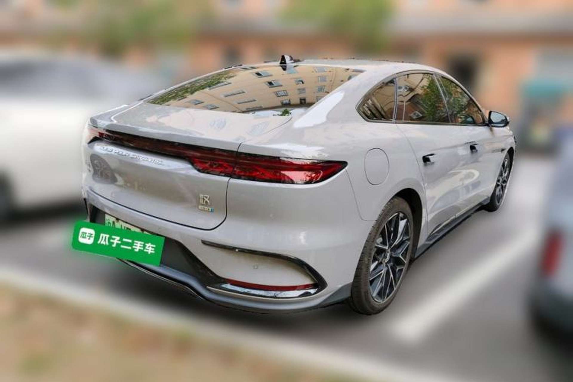 Used BYD Han 2025 DM-i Smart Drive 125KM Prestige Model Rear Right 45 Deg