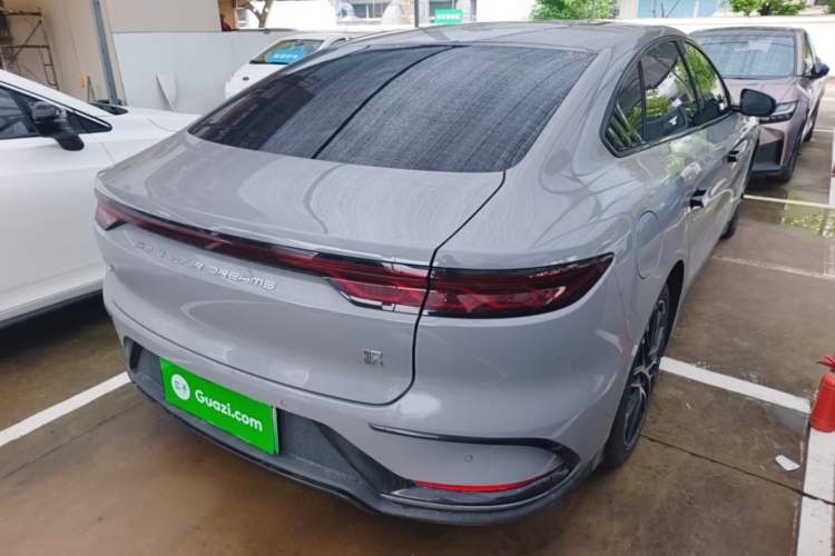 Used BYD Han 2025 EV 605KM Prestige Model Rear Right 45 Deg