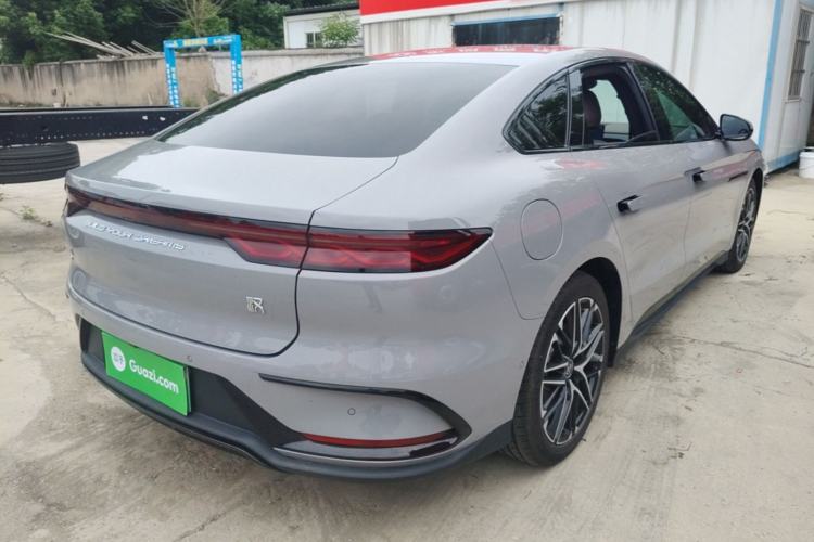 Used BYD Han 2025 EV 605KM Prestige Model Rear Right 45 Deg