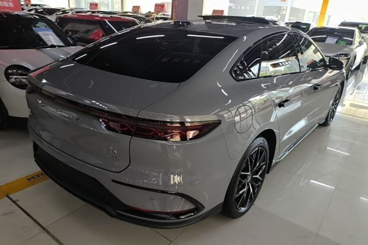 Used BYD Han 2025 DM-i Intelligent Driving Edition 125KM Prestige Model Rear Right 45 Deg