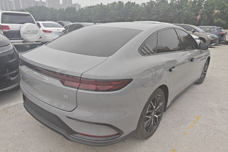Used BYD Han 2025 EV Intelligent Driving Version 506KM Prestige Model Rear Right 45 Deg