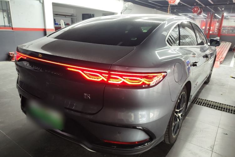 Used BYD Han 2025 EV 605KM Prestige Model Rear Right 45 Deg