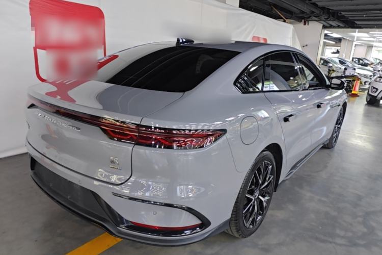 Used BYD Han 2025 EV Intelligent Driving Version 506KM Prestige Model Rear Right 45 Deg