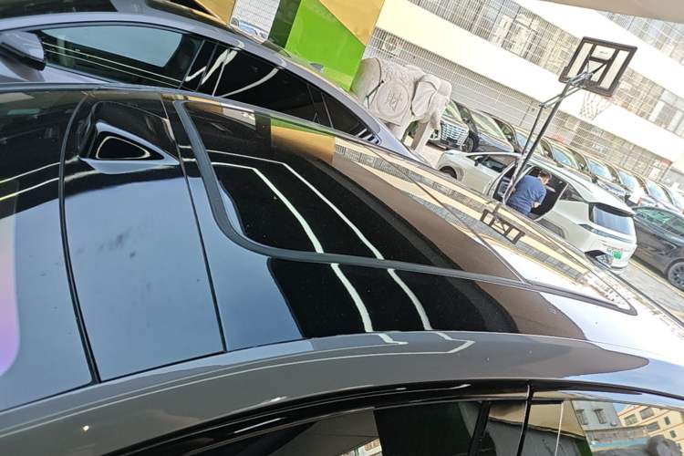 Used BYD Han 2025 EV Intelligent Driving Edition 701KM LiDAR Flagship Model Roof