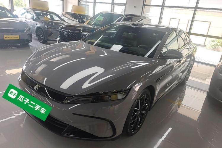 Used BYD Han 2025 DM-i 125KM LiDAR-Powered Intelligent Driving Model Guazi used car, China used car export, Used car for sale, Used BYD cars, Cheapest cars for sale