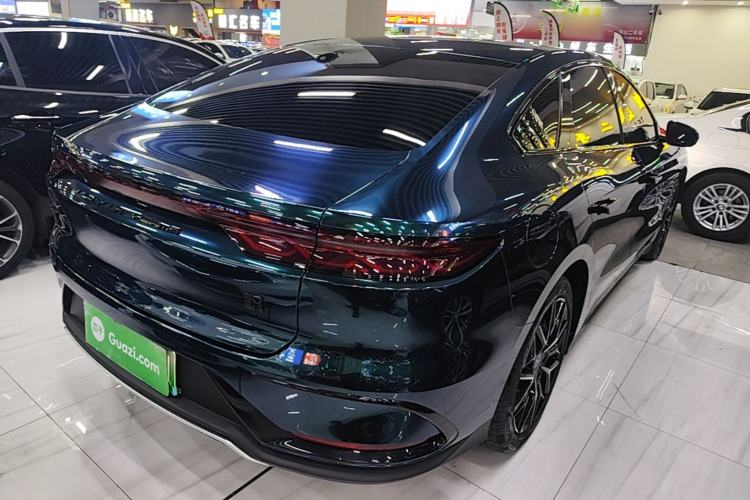 Used BYD Han 2025 DM-i 125KM Prestige Model Rear Right 45 Deg