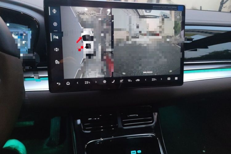 Used BYD Han 2025 DM-i 125KM LiDAR-Powered Intelligent Driving Model Audio And AC Panel