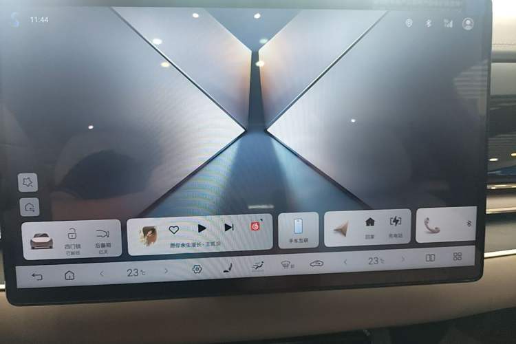 Used BYD Han 2025 DM-i 125KM LiDAR-Powered Intelligent Driving Model Audio And AC Panel