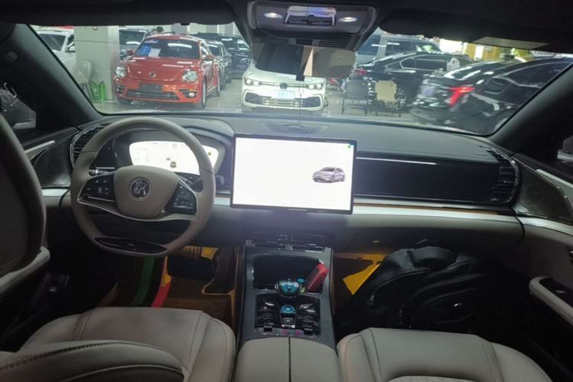 Used BYD Han 2025 DM-i 125KM Prestige Model Center Console