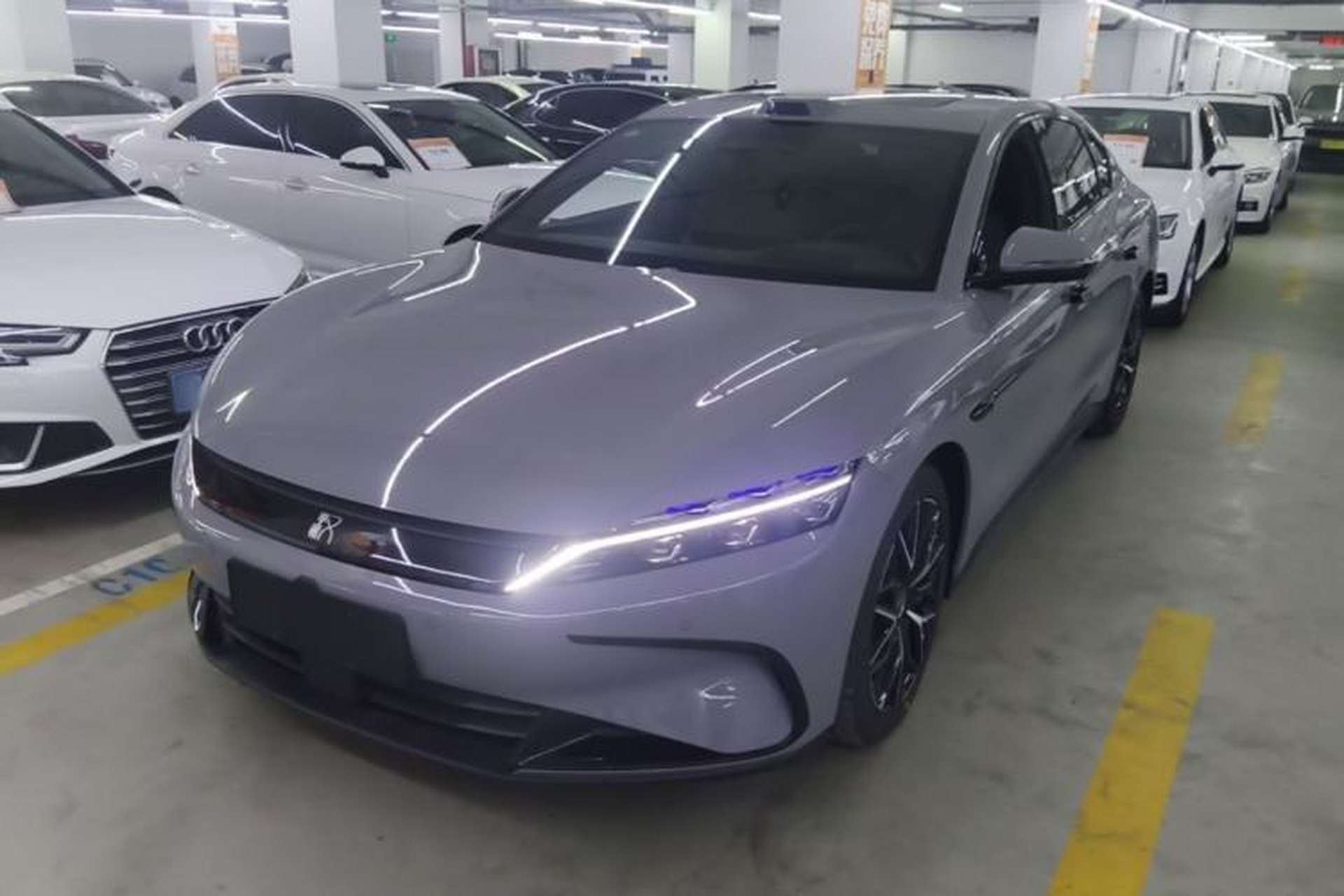 Used BYD Han 2025 DM-i 125KM LiDAR-Powered Intelligent Driving Model Front Left 45 Deg