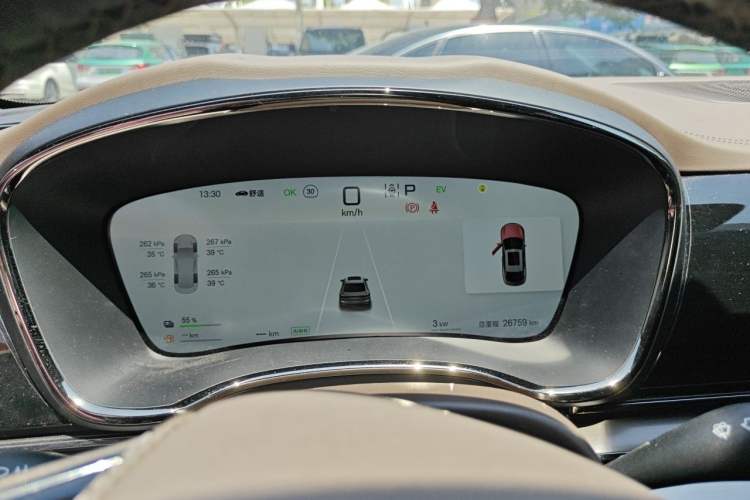 Used BYD Han 2025 DM-i 125KM Prestige Model Instrument Cluster