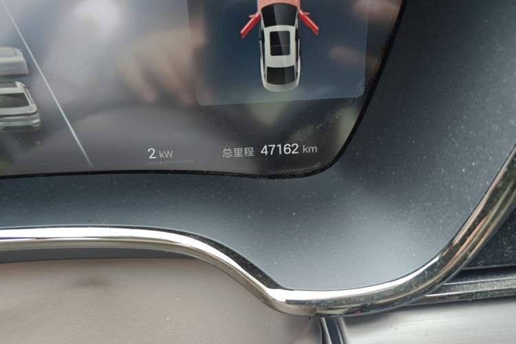 Used BYD Han 2025 DM-i 125KM Elite Model Odometer Close Up