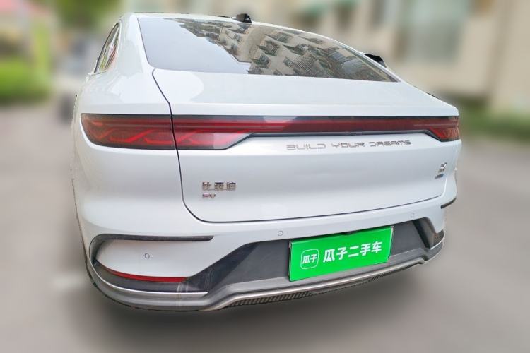 Used BYD Han 2025 EV Intelligent Driving Version 701KM Prestige Model Rear Left 45 Deg