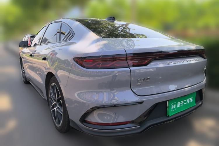 Used BYD Han 2025 EV Intelligent Driving Edition 605KM Prestige Model Rear Left 45 Deg