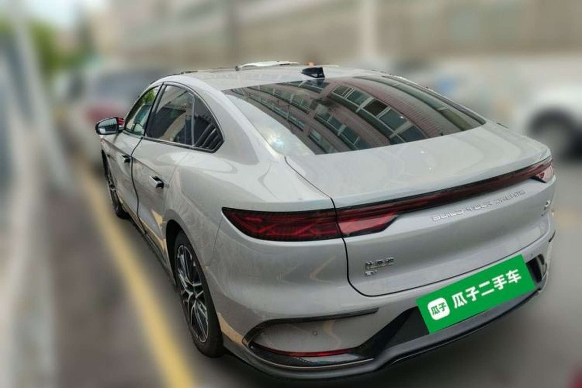 Used BYD Han 2025 Model EV Intelligent Driving Edition 635KM LiDAR Flagship Rear Left 45 Deg