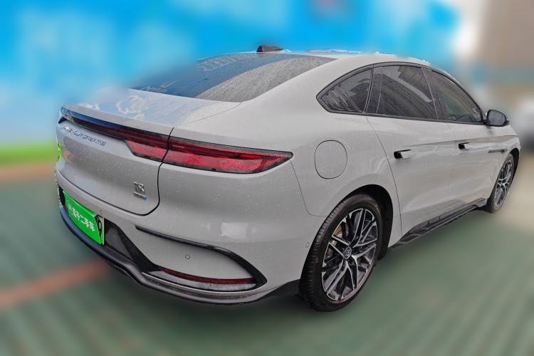 Used BYD Han 2025 EV Intelligent Driving Edition 605KM Prestige Model Rear Right 45 Deg