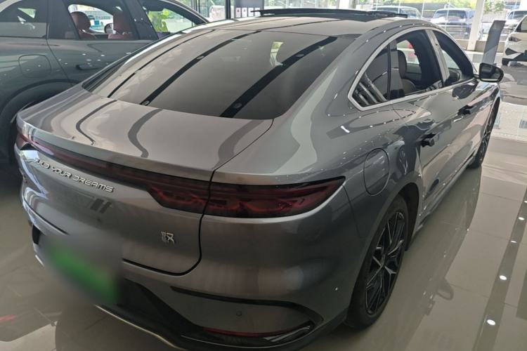 Used BYD Han 2025 DM-i 125KM Prestige Model Rear Right 45 Deg