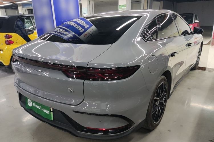 Used BYD Han 2025 DM-i 125KM Prestige Model Rear Right 45 Deg