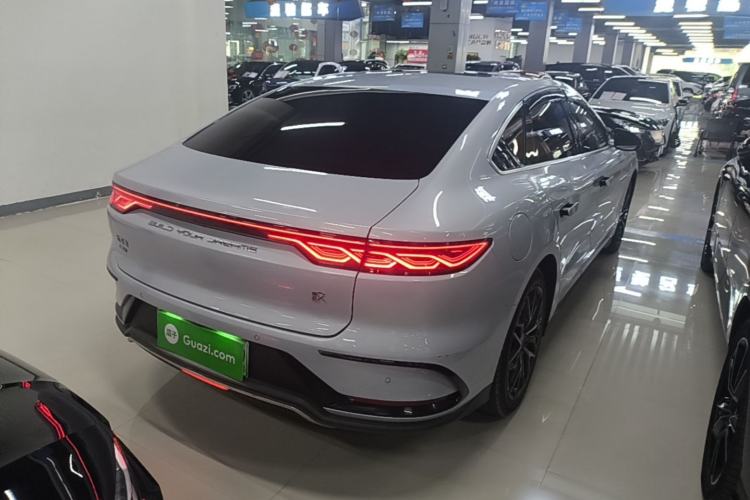 Used BYD Han 2025 DM-i 125KM Prestige Model Rear Right 45 Deg