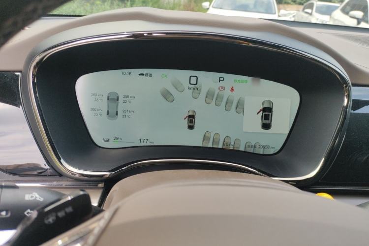 Used BYD Han 2025 EV Intelligent Driving Edition 605KM Prestige Model Instrument Cluster