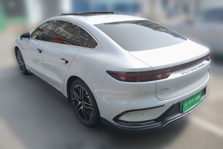 Used BYD Han 2025 EV 605KM Prestige Model Rear Left 45 Deg