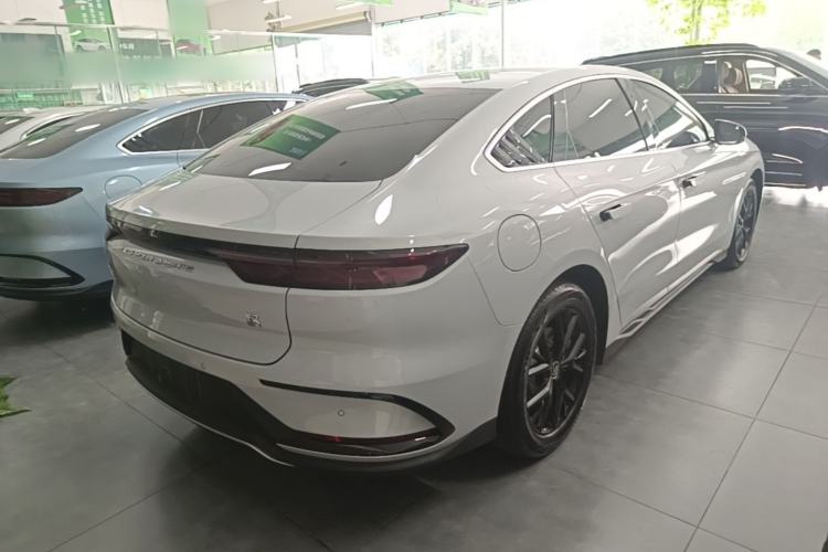 Used BYD Han 2025 DM-i 125KM Comfort Model Rear Right 45 Deg