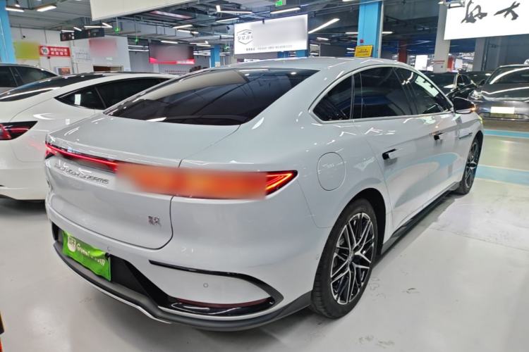 Used BYD Han 2025 EV 605KM Prestige Model Rear Right 45 Deg