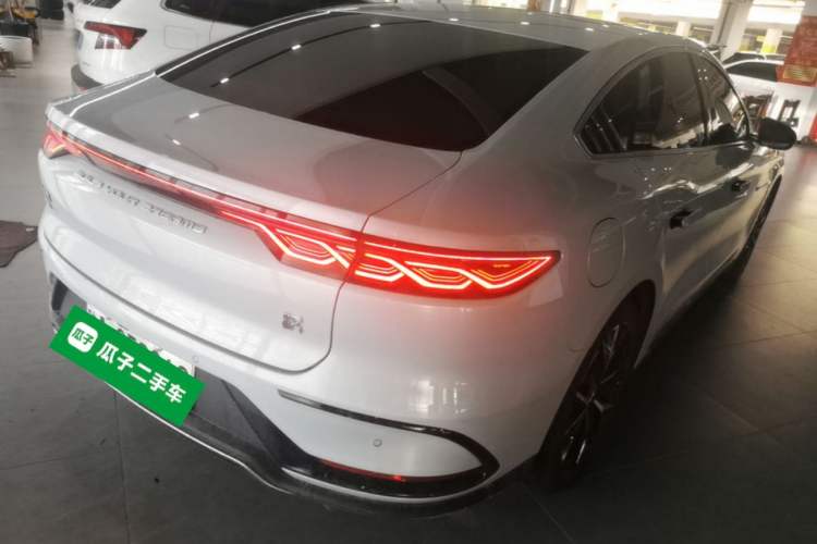 Used BYD Han 2025 DM-i 125KM Prestige Model Rear Right 45 Deg